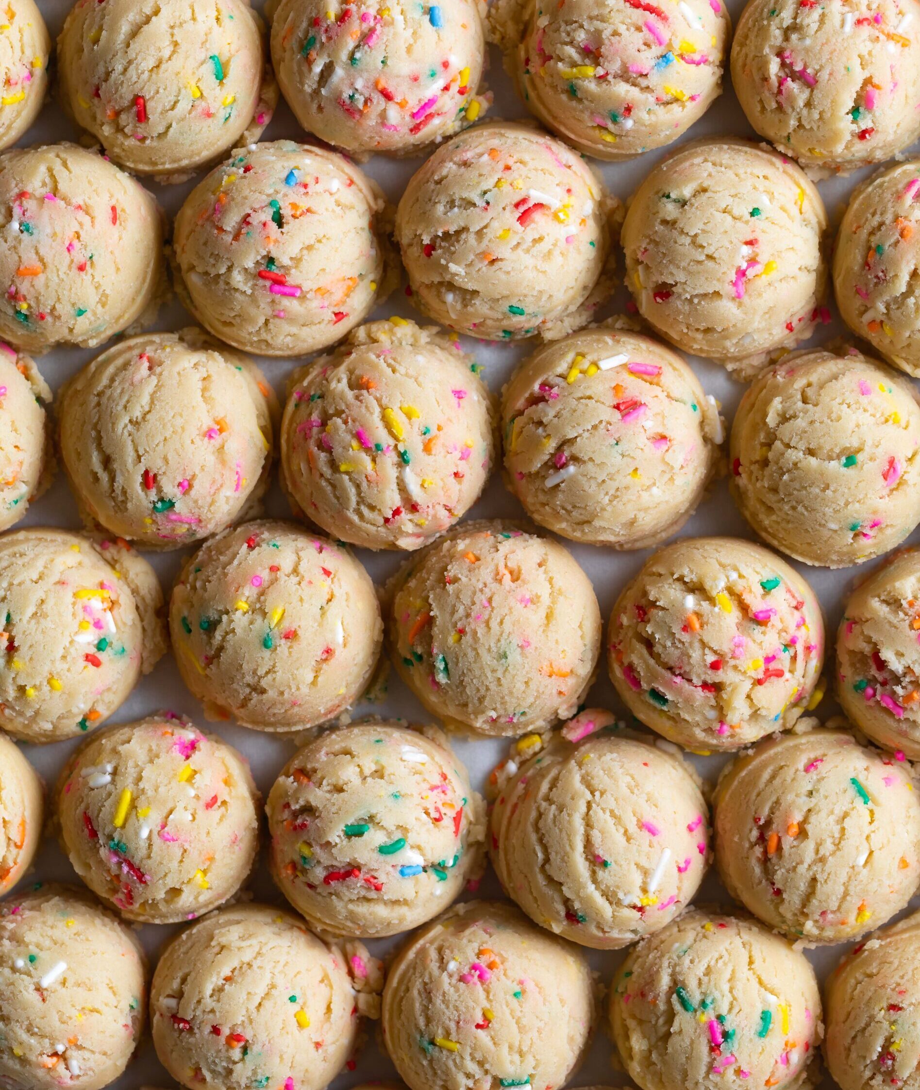 funfetti cookie dough balls